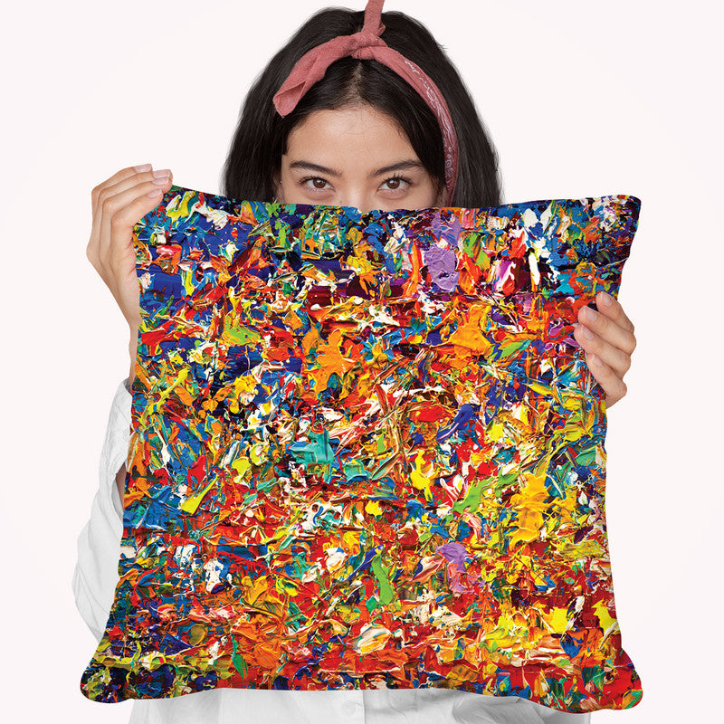 20 Millions Things To Do Throw Pillow By Osnat Tzadok