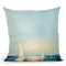 Clear Water Throw Pillow By Osnat Tzadok