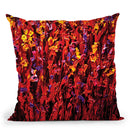 Field Of Happiness Throw Pillow By Osnat Tzadok