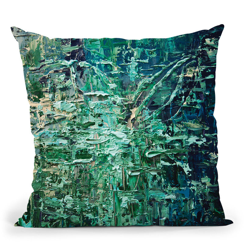 The Muse Throw Pillow By Osnat Tzadok