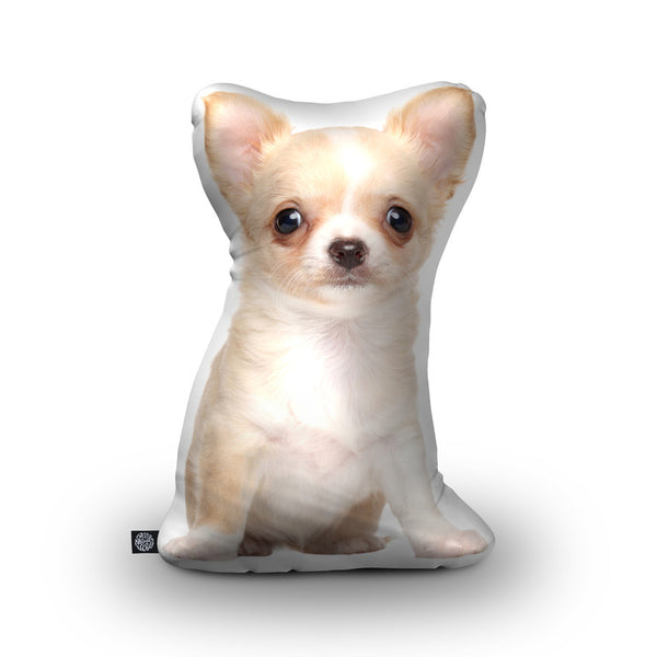 Chihuahua Fawn Throw Pillow By All About Vibe