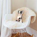Boston Terrier Throw Pillow By All About Vibe