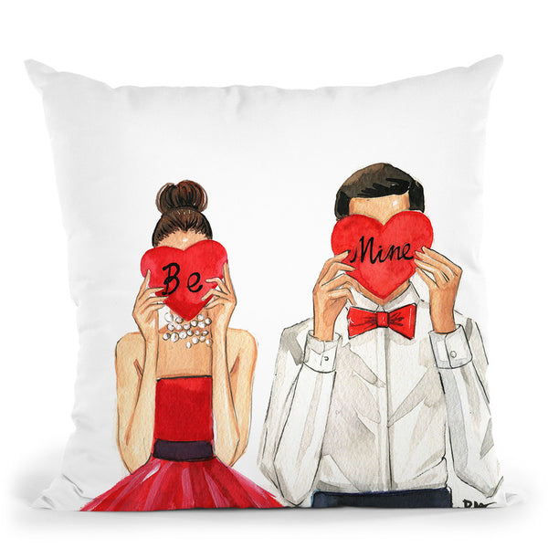 Be Mine Throw Pillow By Rongrong