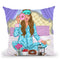 Modern Audrey Throw Pillow By Rongrong