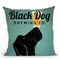 Black Dog Brewing Co V2 Throw Pillow By Ryan Fowler
