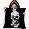 Skeleton Throw Pillow By Riza Peker 