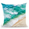 Aerial Sea Throw Pillow By Sisi And Seb