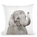 Baby Elephant Throw Pillow By Sisi And Seb