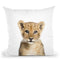 Baby Lion Throw Pillow By Sisi And Seb