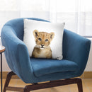 Baby Lion Throw Pillow By Sisi And Seb