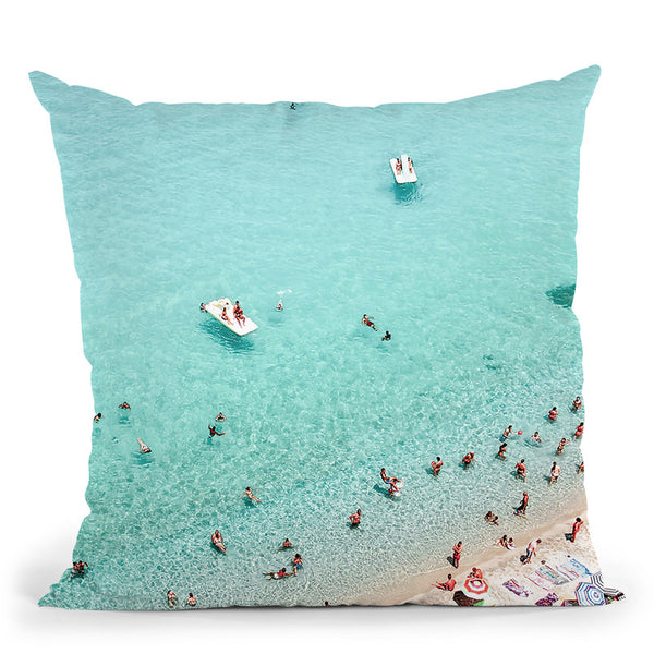 Beach Day Throw Pillow By Sisi And Seb