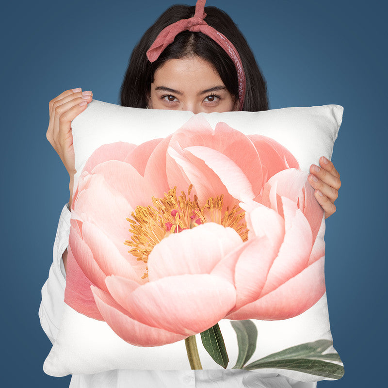 Coral Throw Pillow By Sisi And Seb