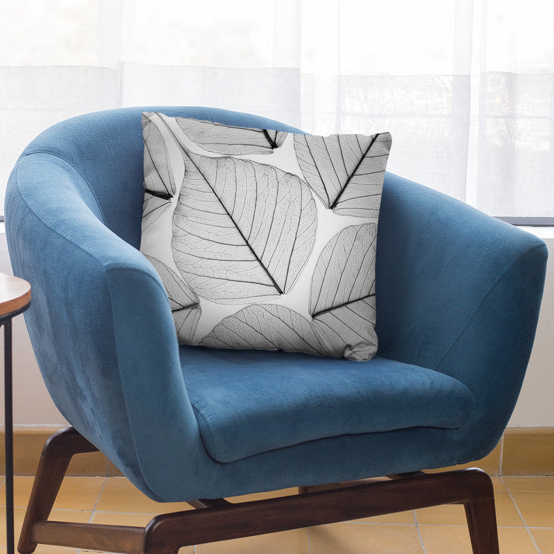 Leaf Skelletonii Throw Pillow By Sisi And Seb