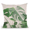 Monstera Full Throw Pillow By Sisi And Seb