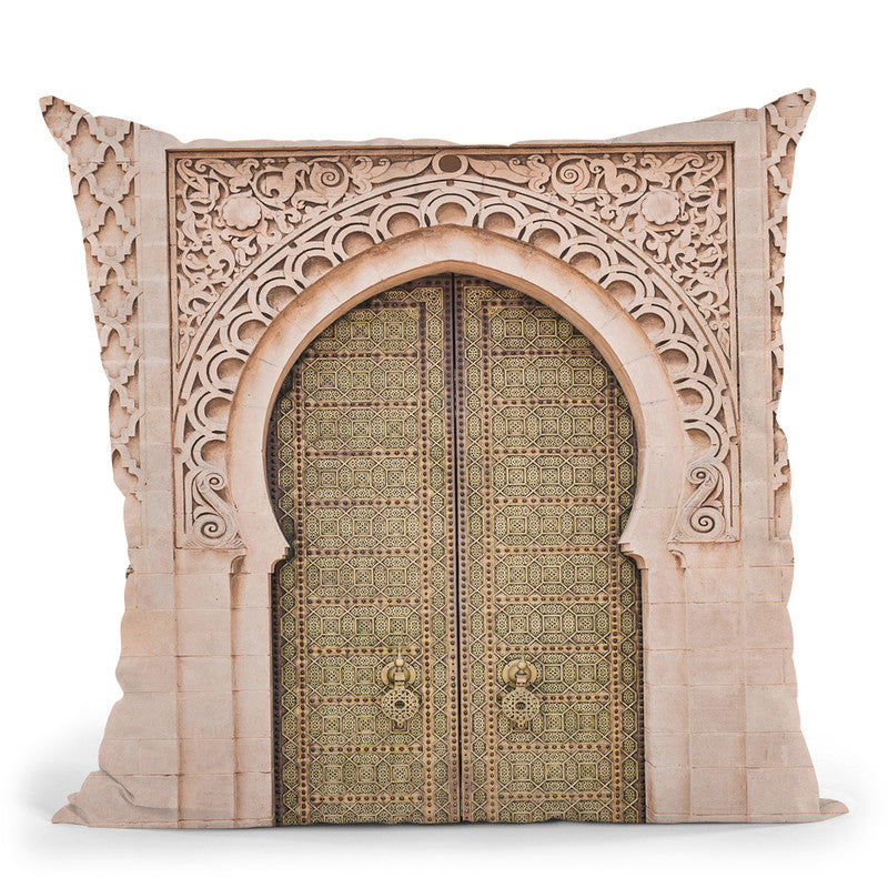 Moroccan Door Throw Pillow By Sisi And Seb