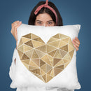 Mosaic Heart Throw Pillow By Sisi And Seb