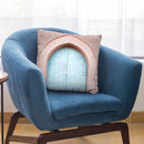 Turquoise Door Throw Pillow By Sisi And Seb