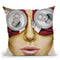 Beer Goggles Throw Pillow By Scott Rohlfs