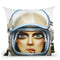 Spaced Throw Pillow By Scott Rohlfs