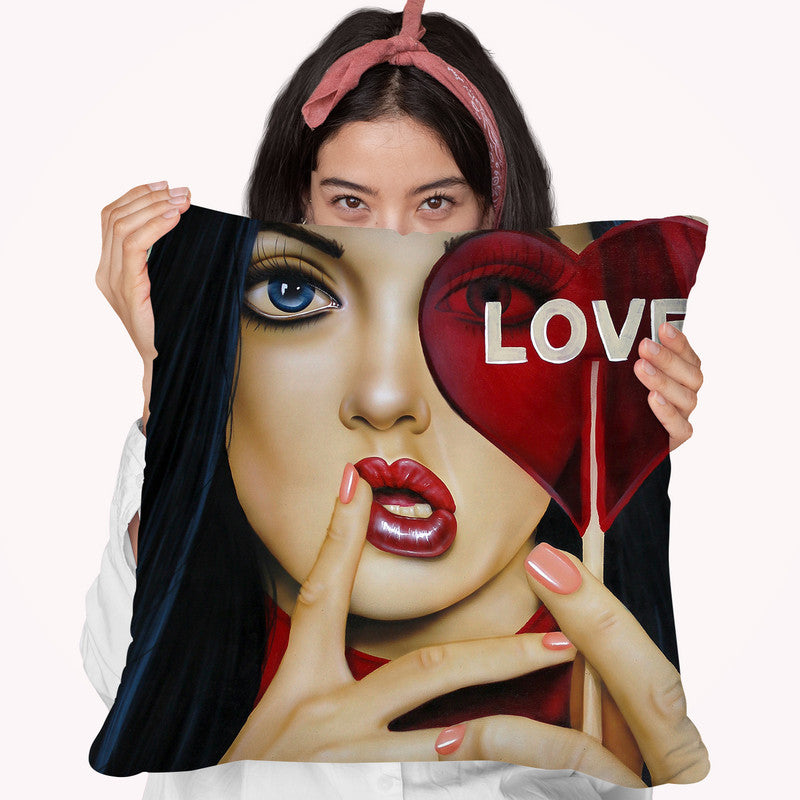 Sticky And Sweet Throw Pillow By Scott Rohlfs