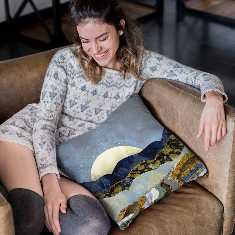 Firefly Sky Throw Pillow By Spacefrog Designs