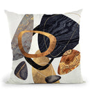 Abstract Pebbles Iii Throw Pillow By Spacefrog Designs
