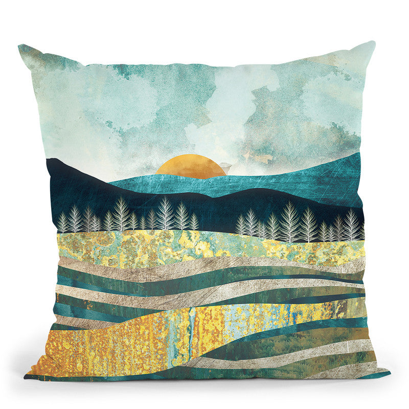 Late Summer Throw Pillow By Spacefrog Designs
