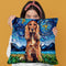 Cockerspaniel Red Throw Pillow by Aja Trier