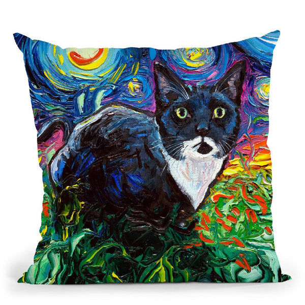 Lucy Throw Pillow by Aja Trier