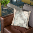 Italy 1893 Throw Pillow By Adam Shaw