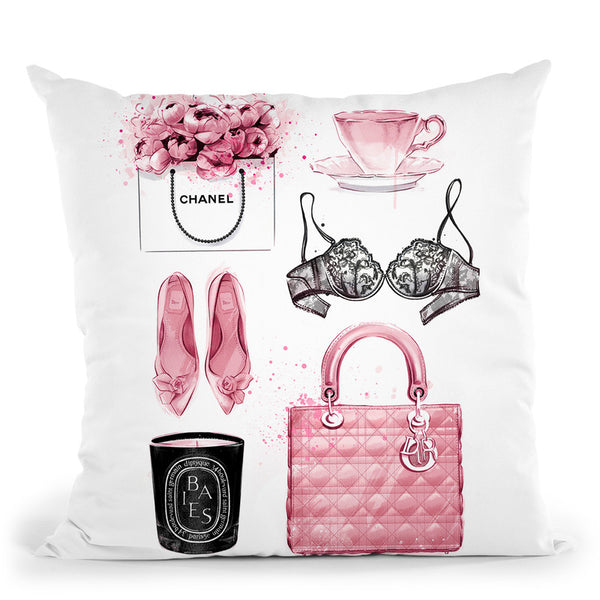 Chanel Handbag Fashion Pillow