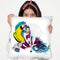 Precious Parrot Throw Pillow By Cristina Alonso