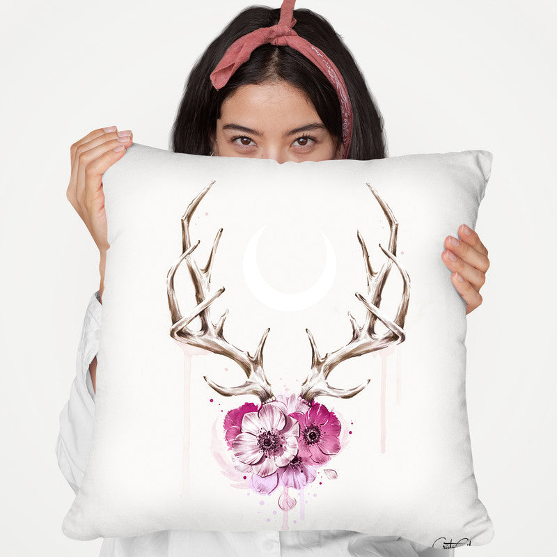 Sauvage Throw Pillow By Cristina Alonso