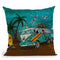 Beach Break Throw Pillow By Tate Licensing