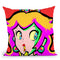 Princess Toadstool Throw Pillow By  Technodrome1