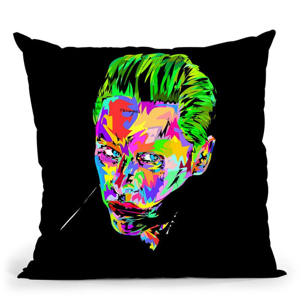 The Joker Sucide Squad Throw Pillow By  Technodrome1