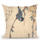 Weeping Cherry Throw Pillow By Utagawa Hiroshige
