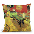 The Night Cafe« Throw Pillow By Van Gogh