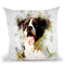 Dog Happy Throw Pillow By Cornel Vlad - by all about vibe