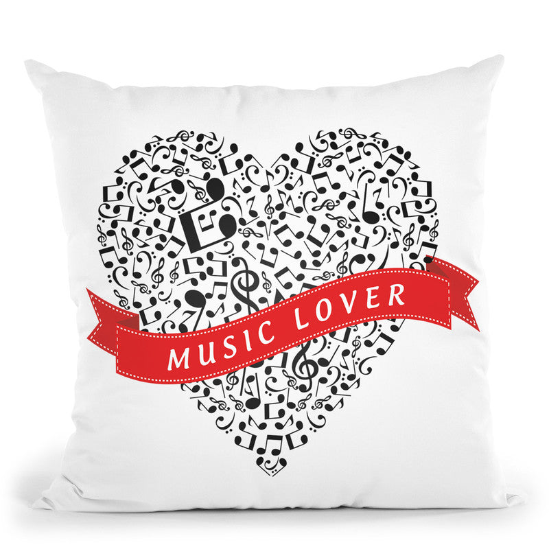 Music Lover Throw Pillow By Cornel Vlad - by all about vibe