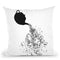Teapot Pouring Music Throw Pillow By Cornel Vlad - by all about vibe