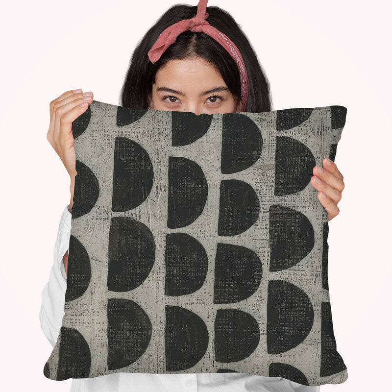 Stone V Throw Pillow By World Art Group