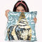 Gilded Solitaryell Ii Throw Pillow By World Art Group