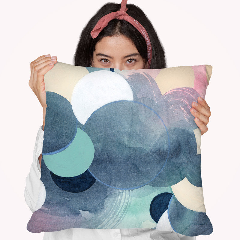 Ocular Prism I Throw Pillow By World Art Group