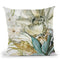 Seaglass Garden Ii Throw Pillow By World Art Group