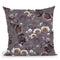 Bloom - Gray Throw Pillow By Yantart Designs