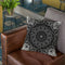 Ornate Mandala - Black Throw Pillow By Yantart Designs