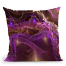 Fractal Comos I Throw Pillow By Yantart Designs