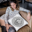 Crescent Moon - No Phases Throw Pillow By Yantart Designs
