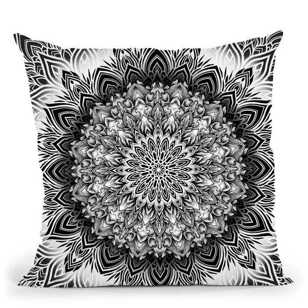 Electrothreads Throw Pillow By Yantart Designs